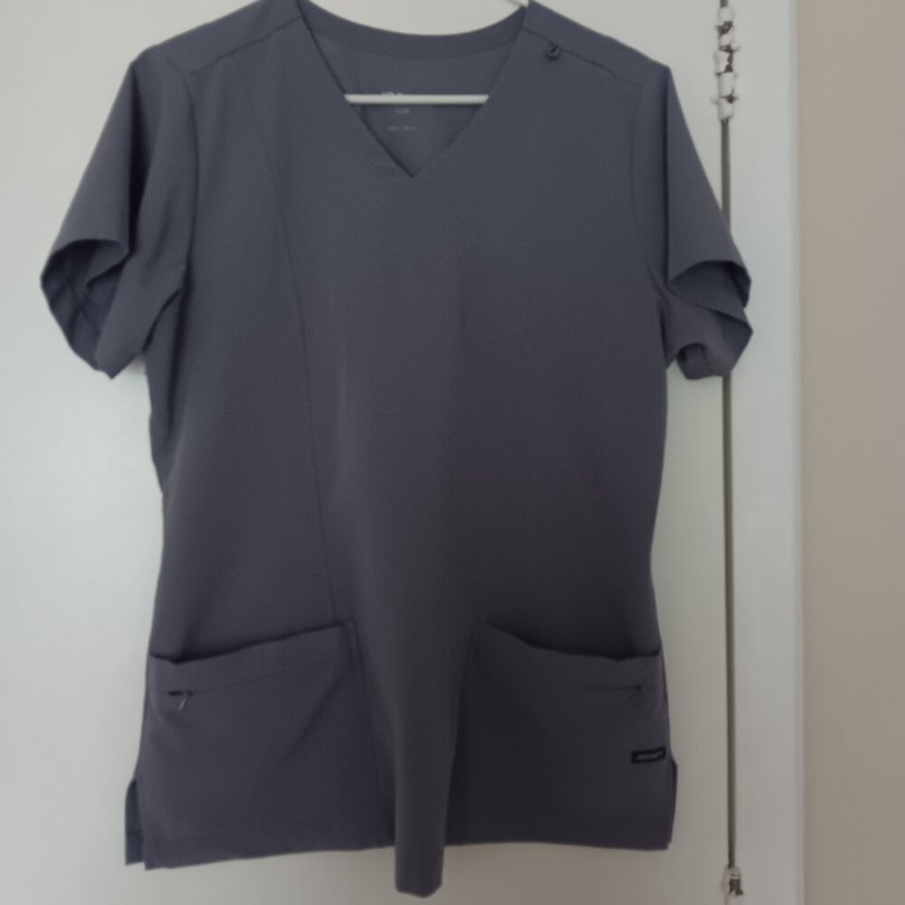 Jockey women's Grey scrub top